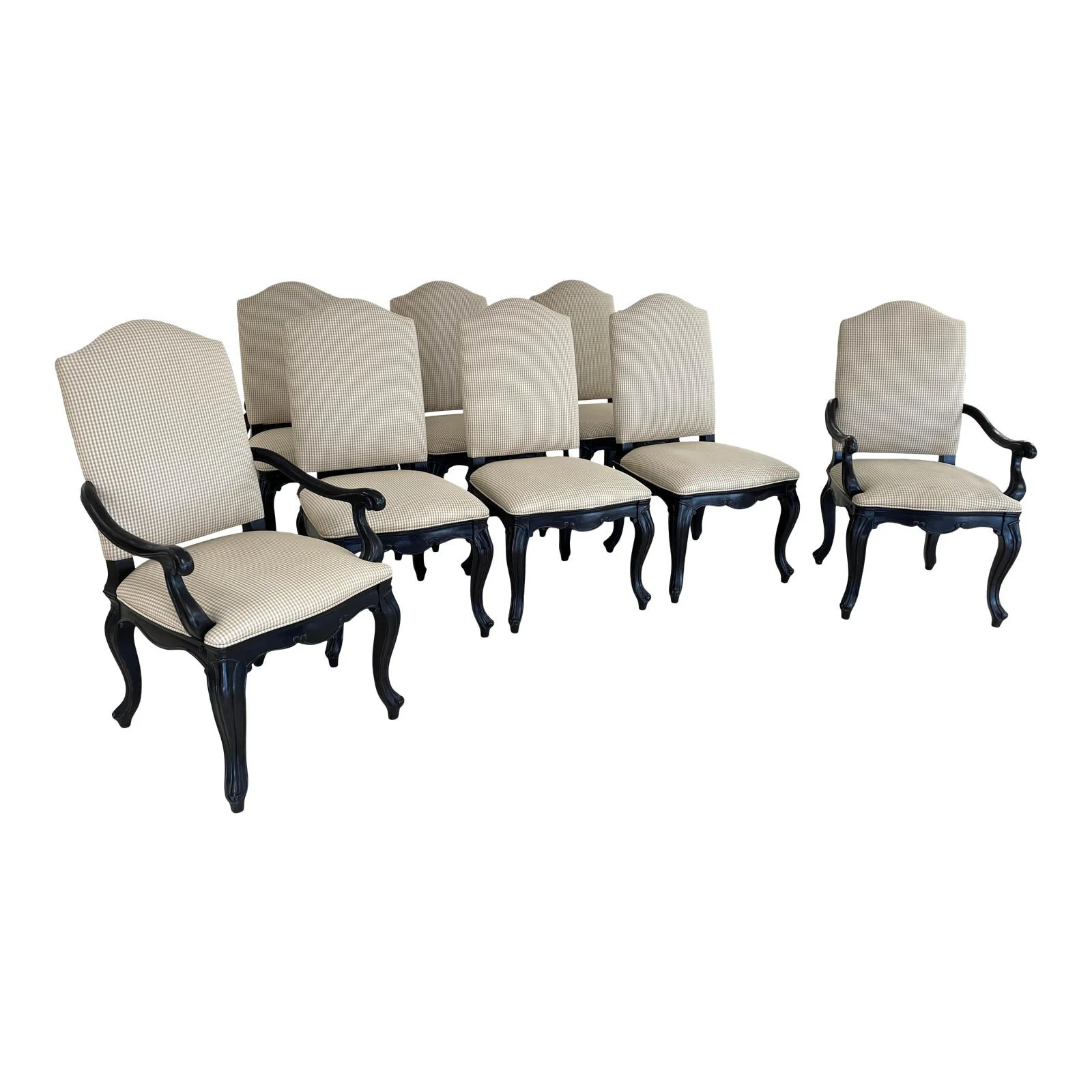 Encore Furniture Gallery-Set of 8 Drexel Heritage Provence Dining